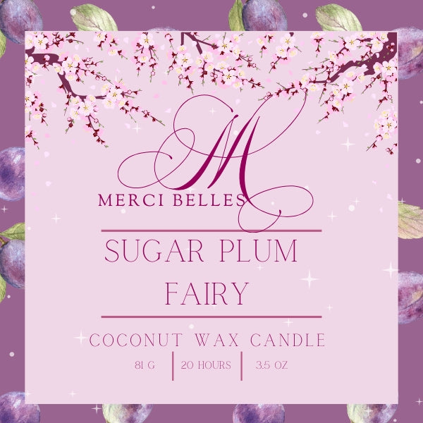 Sugar Plum Fairy Candle
