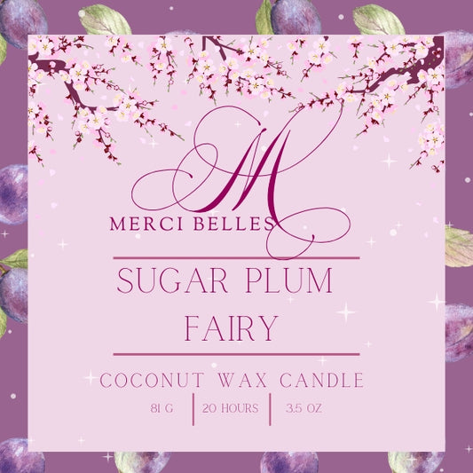 Sugar Plum Fairy Candle