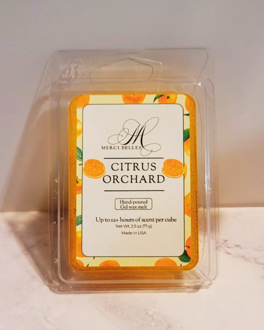 Citrus Orchard-Gel wax melt